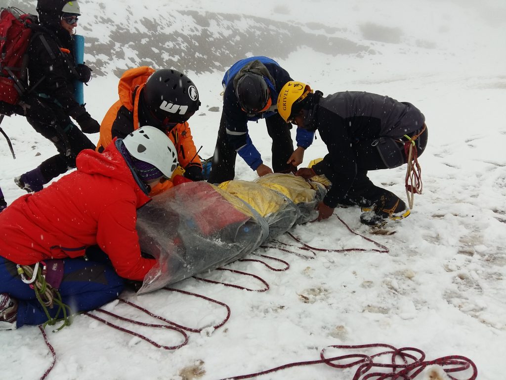 WAFA Wilderness Advanced First Aid CIMA Chile